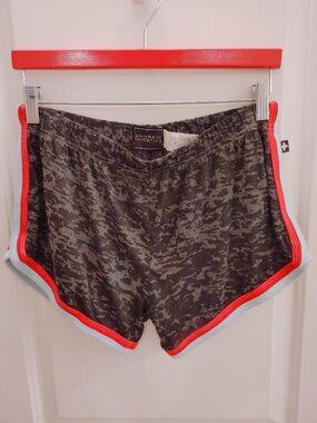 Vintage Andrew Christian High Cut Black & Grey Burnout Shorts - Large